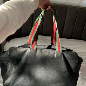 Gucci
Web Carry On Duffle Bag GG Canvas Large